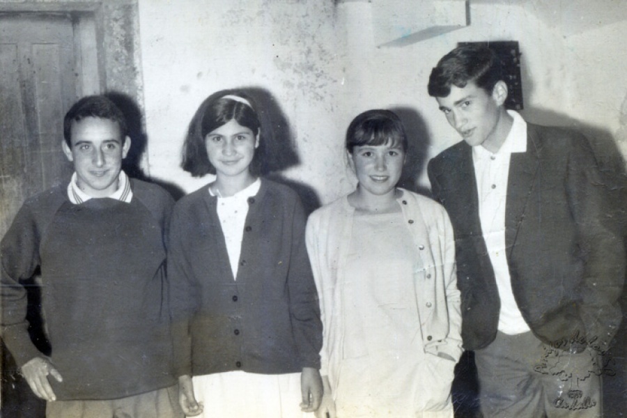 1962 - Con dos amigas
